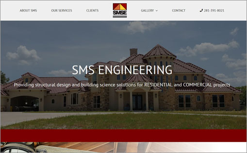 SMS Engineering website